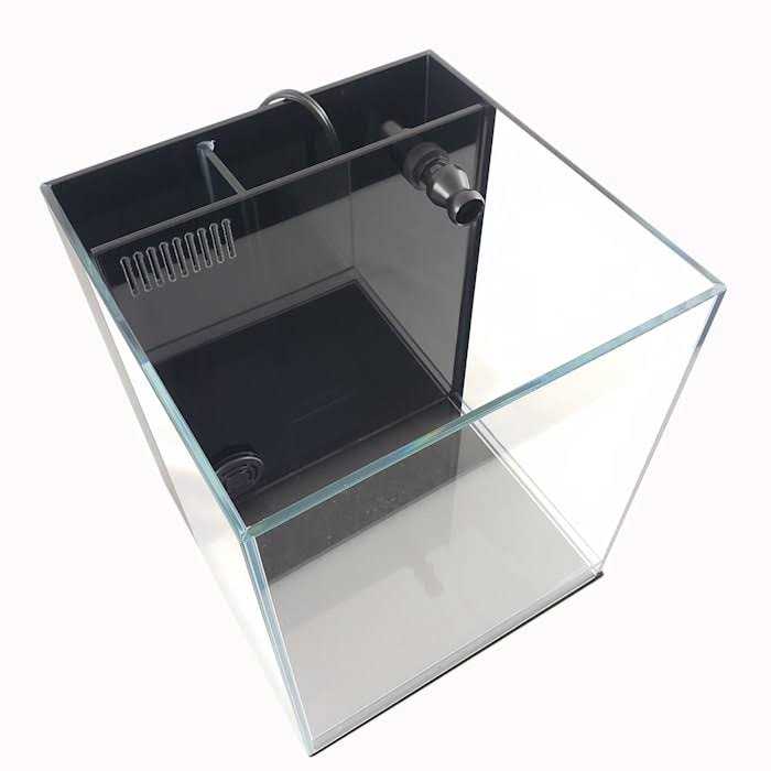 Lifegard Aquatics Ultra Low Iron Glass Aquarium with Filter - Pet Supplies online store