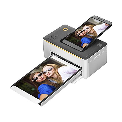 Kodak Dock Premium 4x6” Portable Instant Photo Printer, Bluetooth Edition | Full Color Photos, 4Pass & Lamination Process | Compatible with iOS