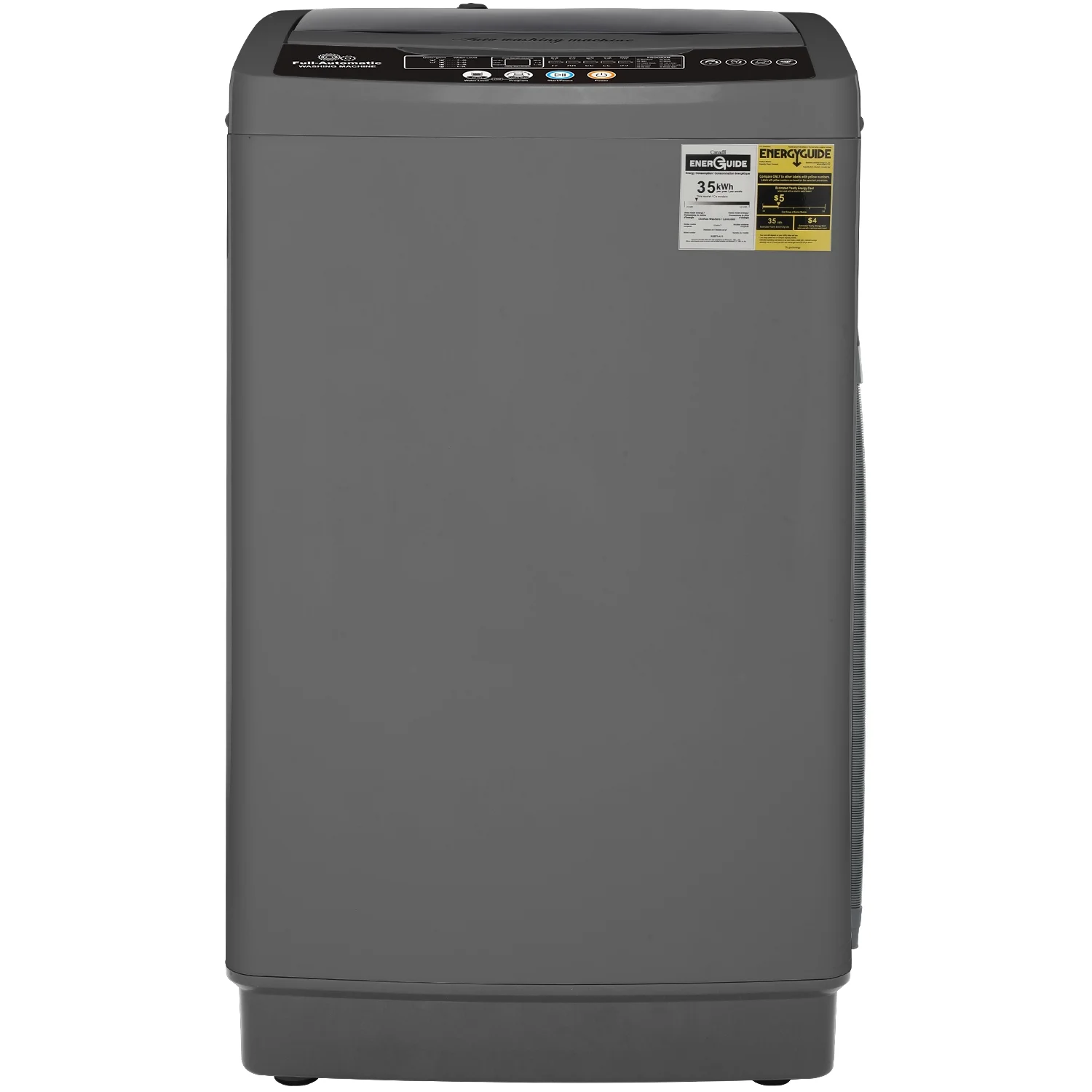 Qhomic Portable Washing Machine, 17.8Lbs Capacity Portable Washer with Drain Pump, 10 Wash Programs/8 Water Levels/LED Display