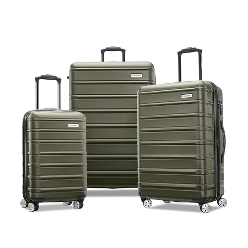 Samsonite Omni 2 Carry-On Hardside Luggage with 360° Spinner Wheels - Scratch Resistant Hardshell - TSA, Airline-Approved