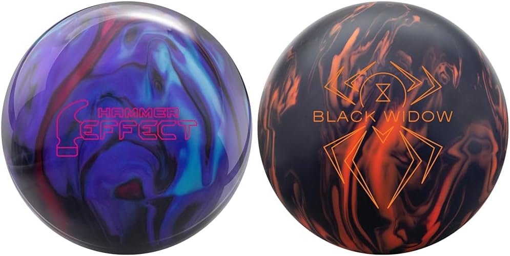 Hammer Effect Bowling Ball and Black Widow 3.0 Bowling Ball 15lbs Bundles