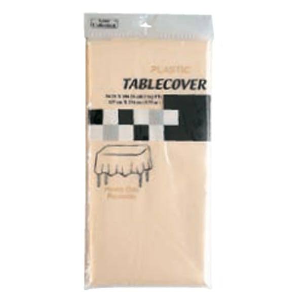 Flomo Cream Rectangular Table Cover Case Pack 36