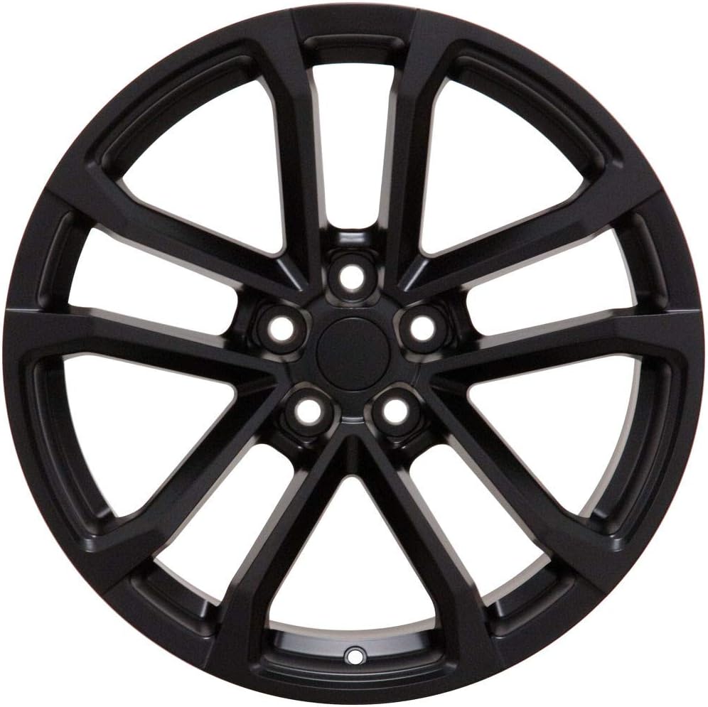 Partsynergy Replacement For 20 Rim fits 2010-2018 Chevrolet Camaro ZL1 Satin Black 20x8.5 Wheel