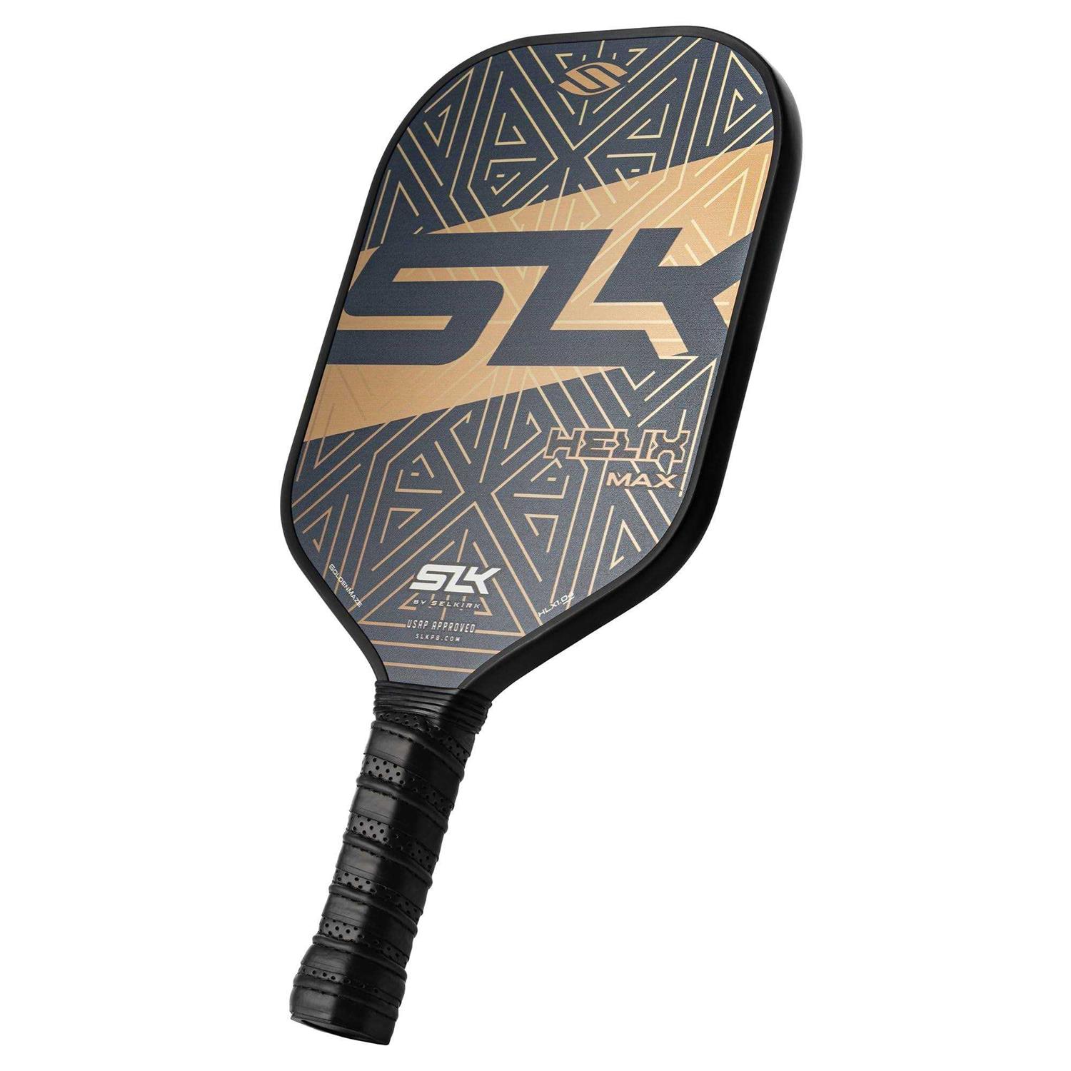 Selkirk Sport 2024 Slk Helix Pro Pickleball Paddle Carbon Fiber &amp; Fiberglass Hybrid Face - Sports Supplies Online Store