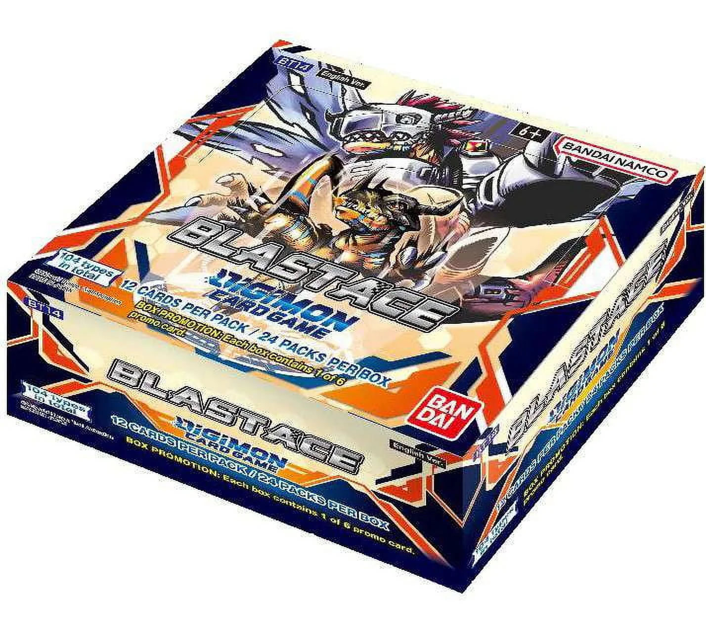 Digimon Trading Card Game Blast Ace Booster Box (24 Packs)