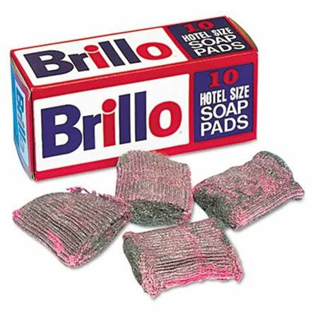 Brillo Hotel Size Steel Wool Soap Pad 10 /box 120 /carton (Pur W240000)