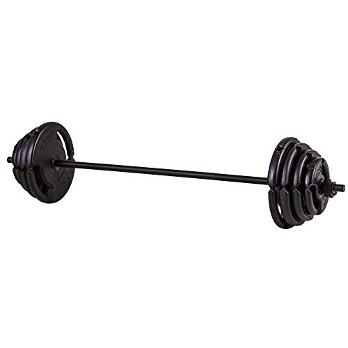 Club Quality 4-Weight Deluxe Barbell Set (includes the bar) by Step Fitness