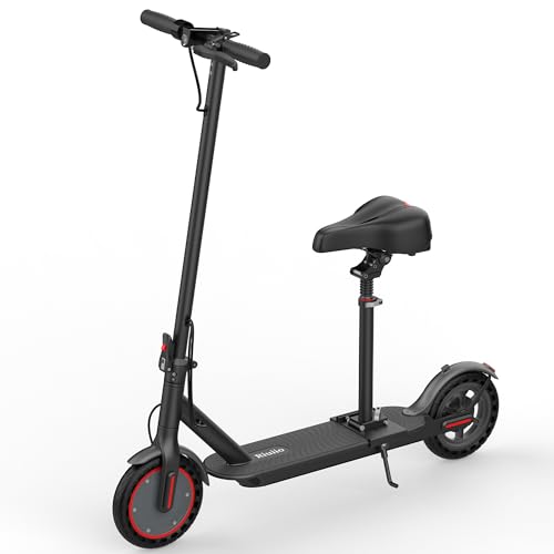 Electric Scooter for Adults - 19/28 MPH, 21/34-Mile, Dual Suspension, 8.5" /10" Tires, 350W/ 600W Motor