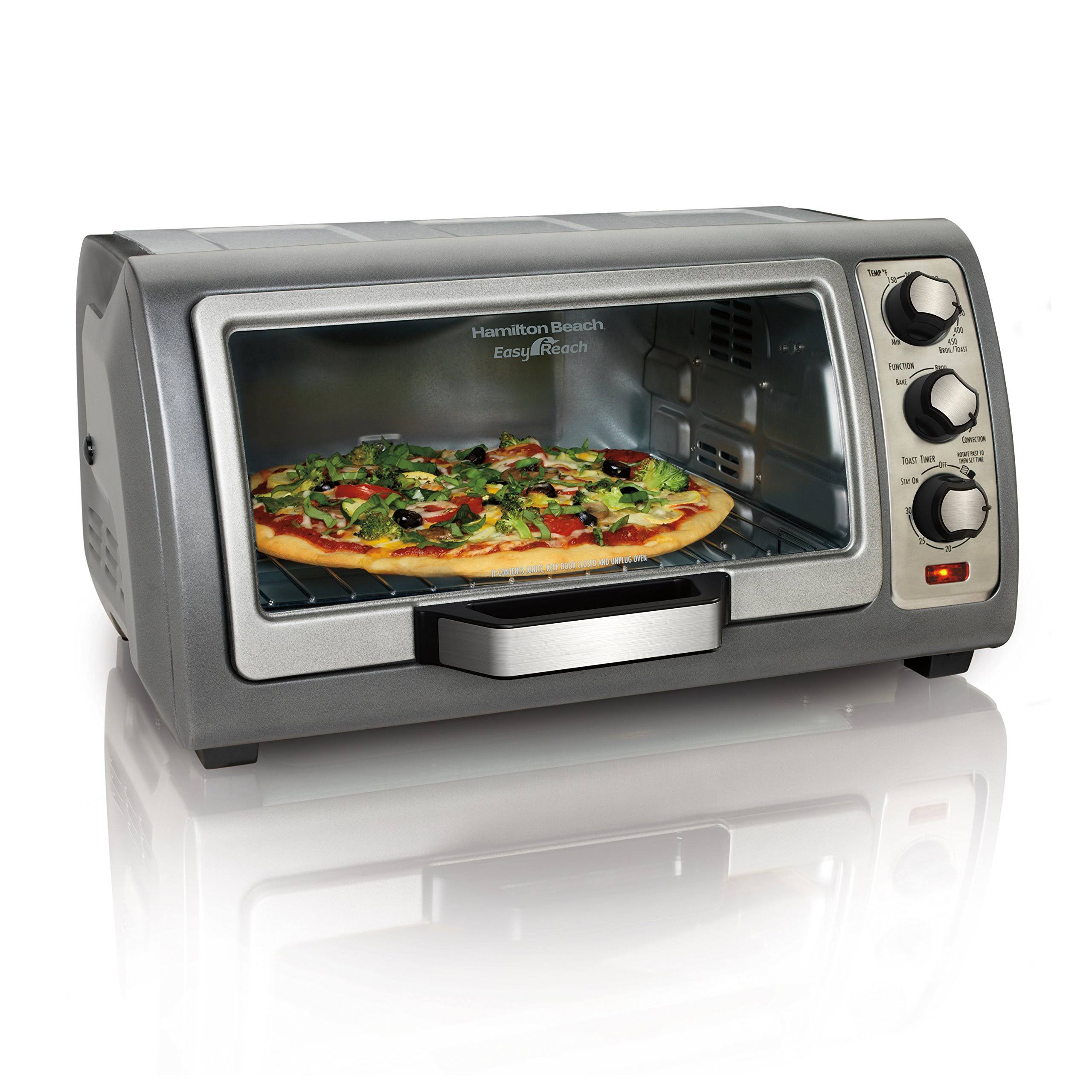 Hamilton Beach (31126) Toaster Oven Convection Oven Easy Reach