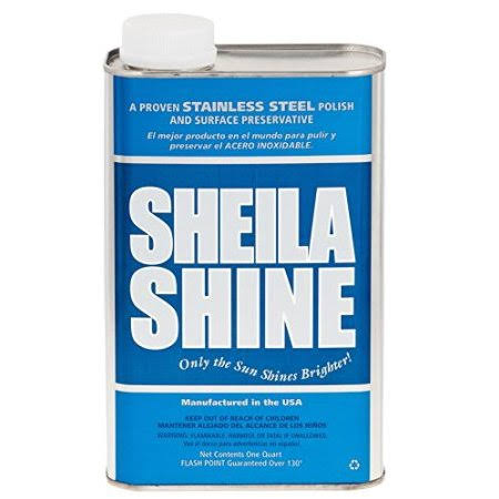 Sheila Shine Stainless Steel Cleaner u0026 Polish, 1 Quart Can