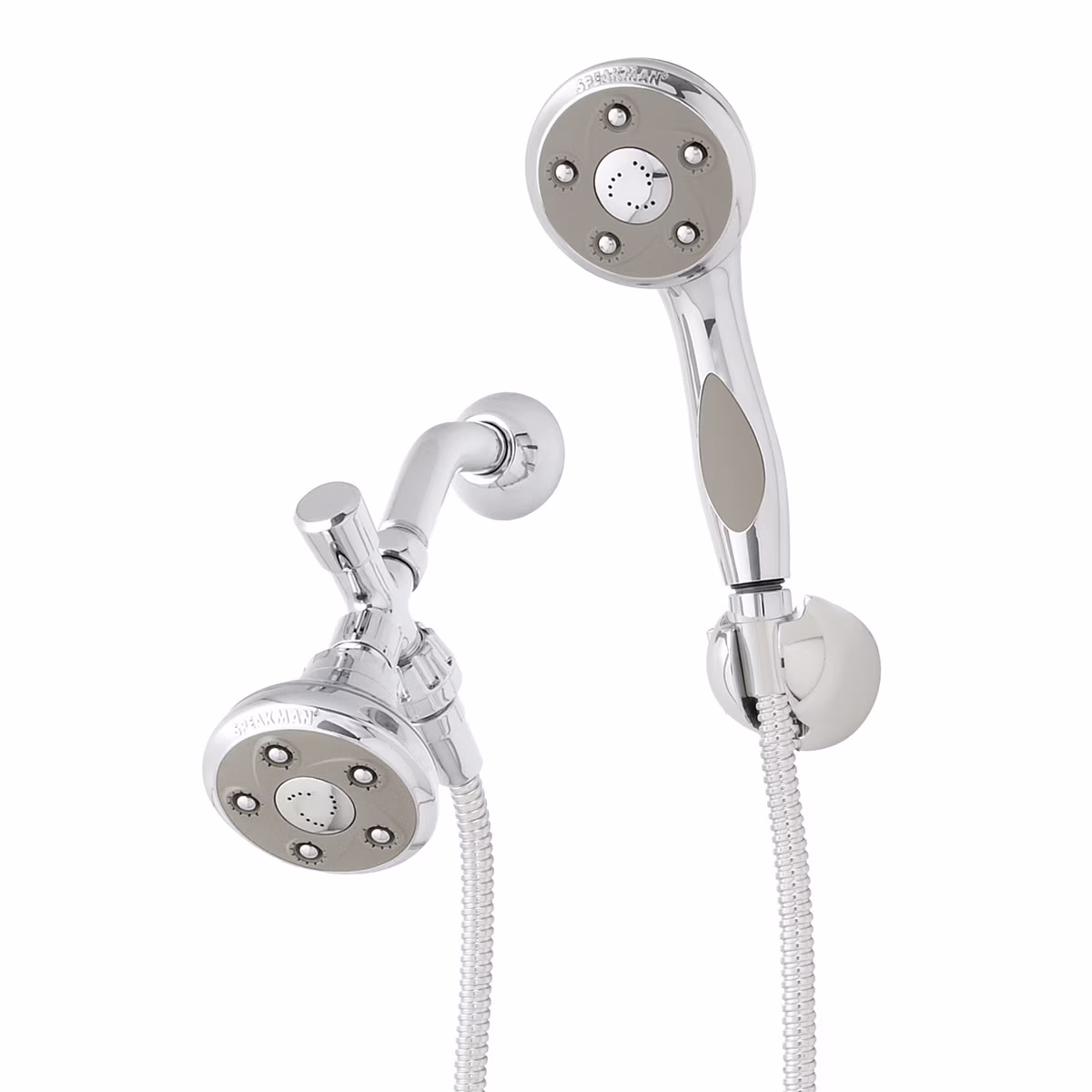 Speakman VS-112007 Napa Anystream 2.5 GPM Handheld Shower and Shower Head Combo, Polished Chrome