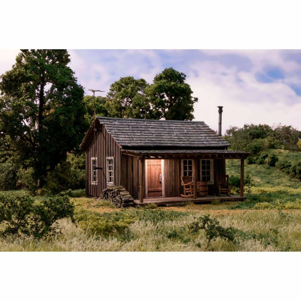Woodland Scenics Rustic Cabin - O Scale