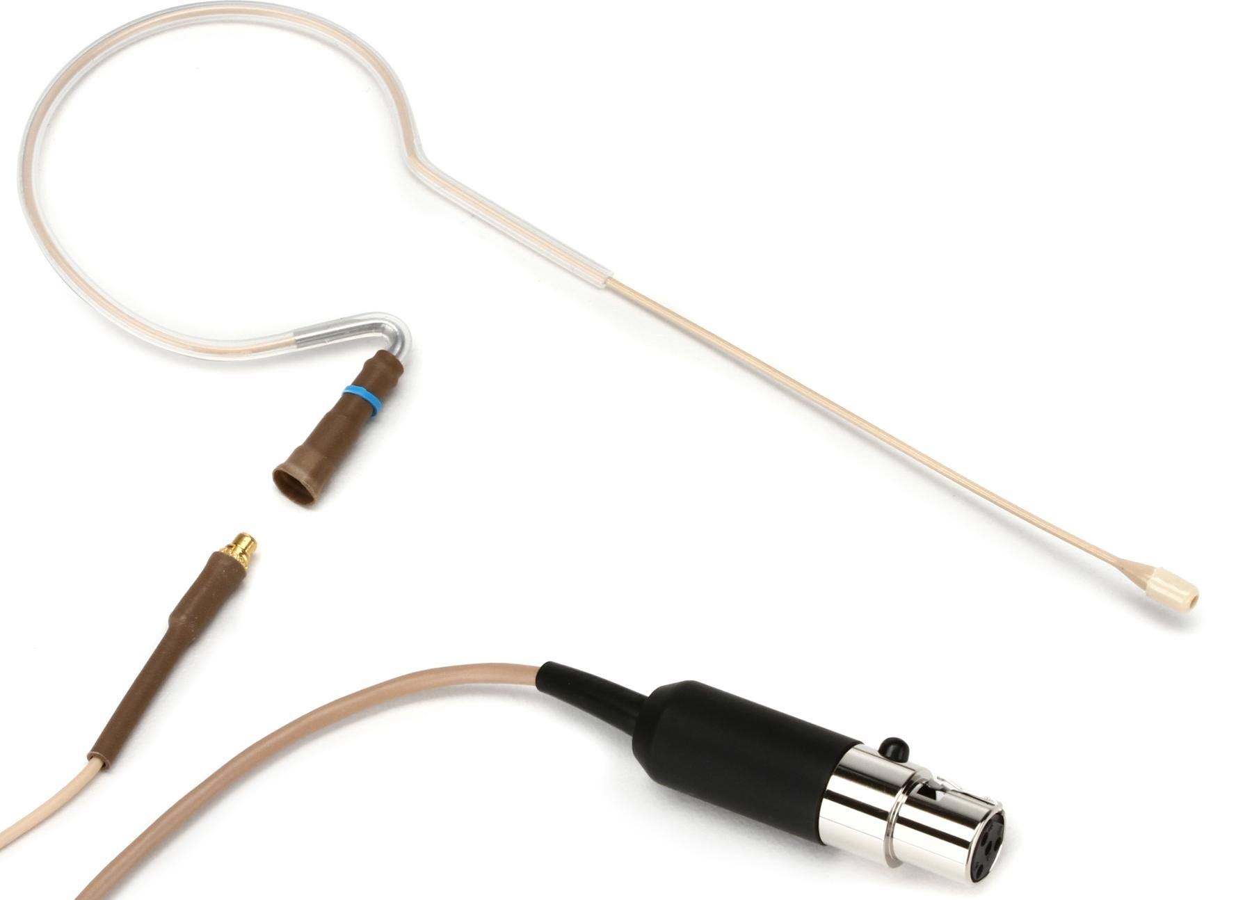 Countryman E6 Omnidirectional Earset for Shure - Vocals, Beige, 1mm