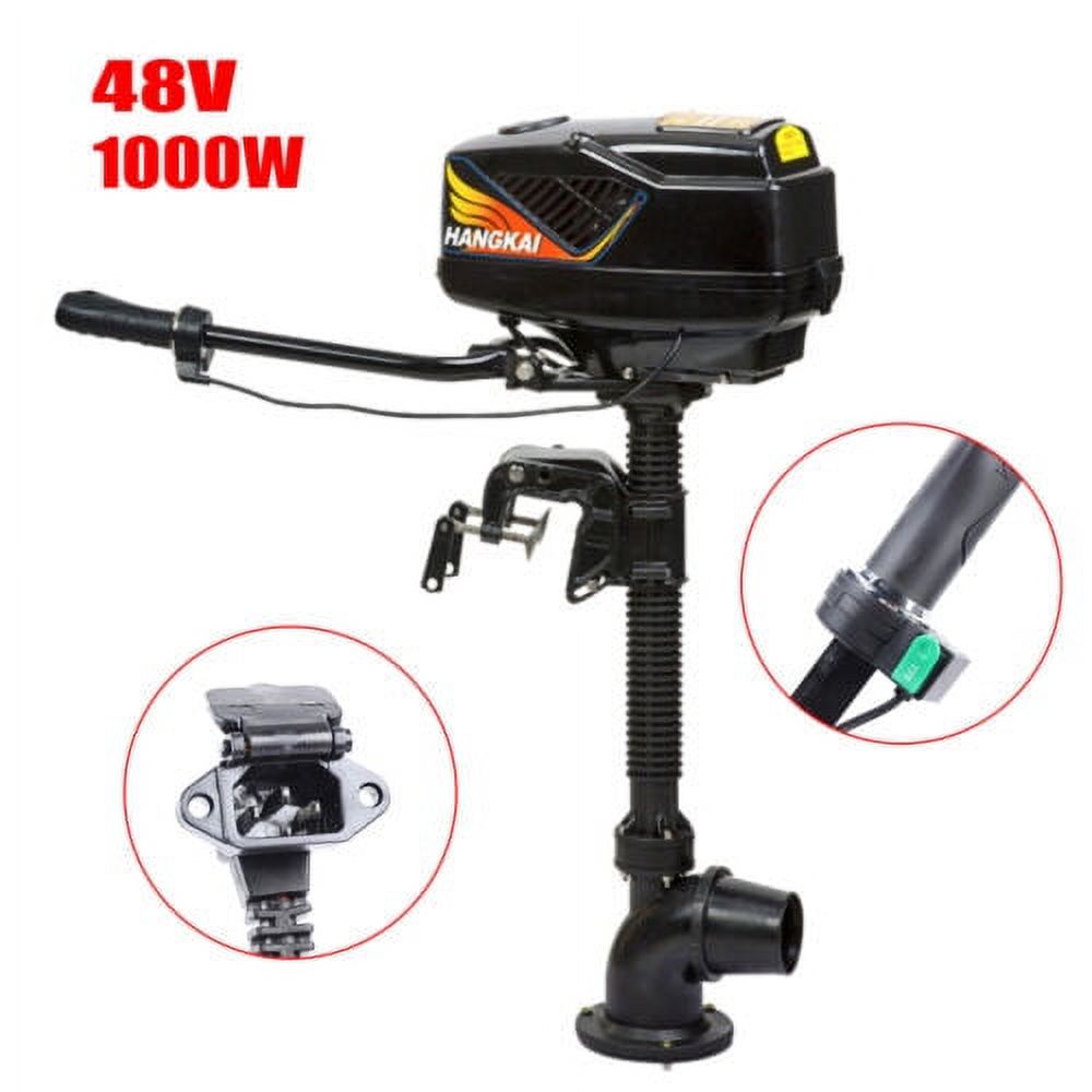 48V 1000W Electric Brushless Trolling Outboard Motor Fishing Boat Engine
