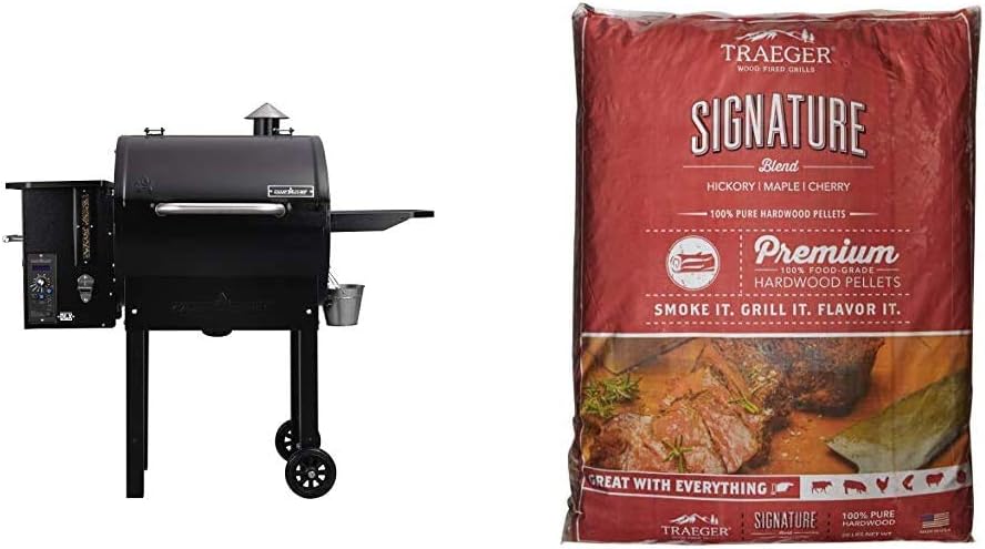 Camp Chef SmokePro DLX Pellet Grill w/New PID Gen 2 Digital Controller - Bronze