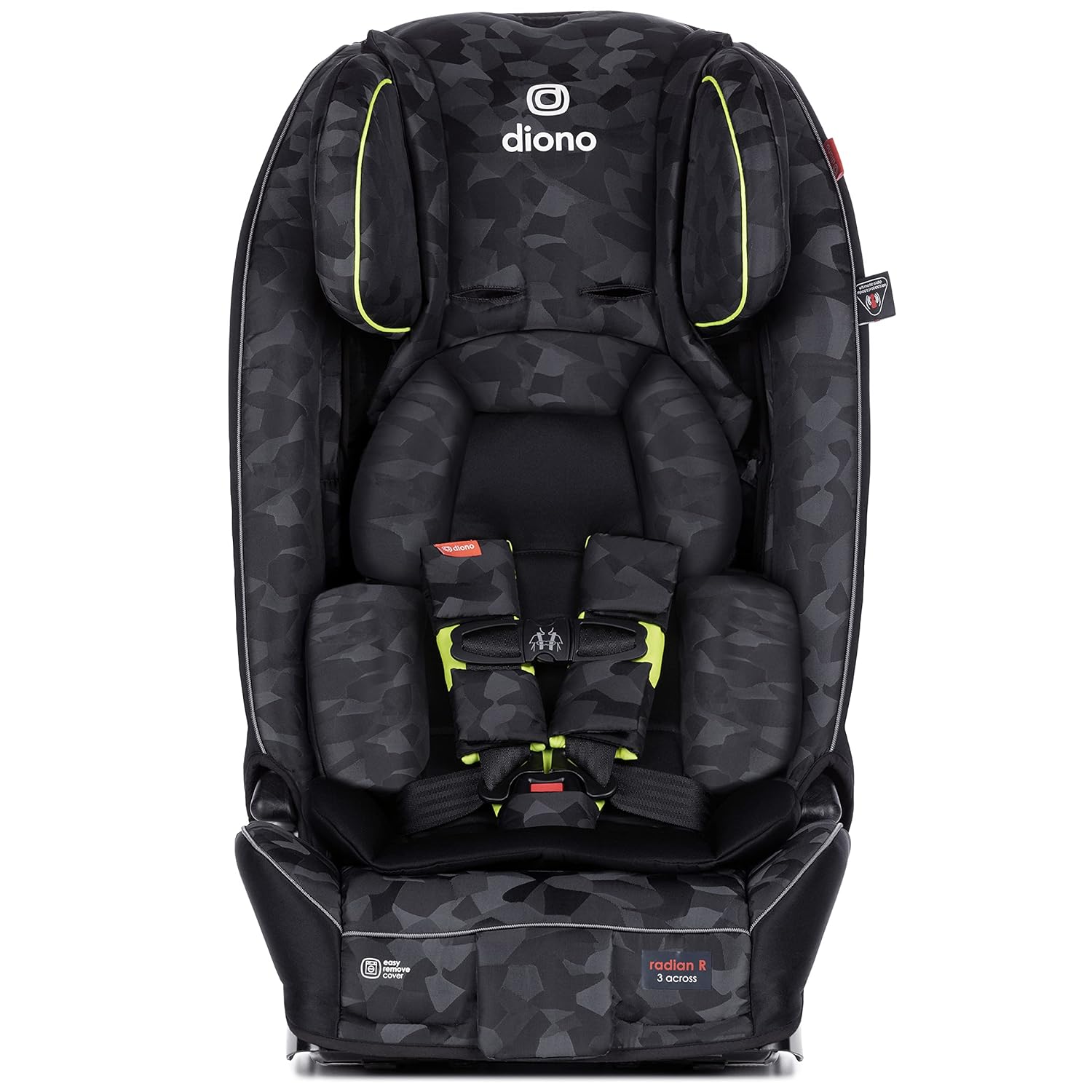 Diono Radian 3RXT, 4-in-1 Convertible Car Seat, Rear and Forward Facing, Steel Core, 10 Years 1 Car Seat, Ultimate Safety and Protection