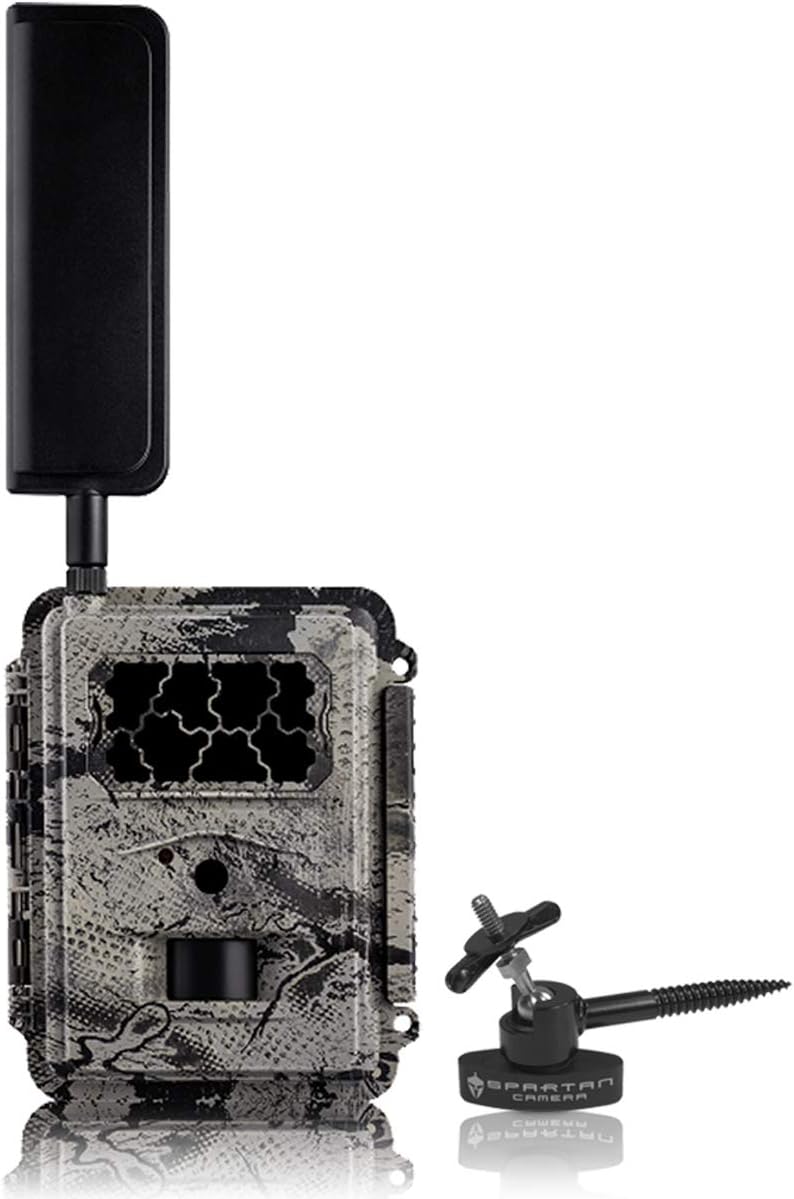 New Spartan 4G LTE GoCam Verizon Wireless Trail Camera with Spartan Quick Aim Mount