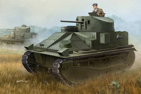 Hobbyboss 83879 1/35 Scale Vickers Medium Tank Mk.II Model Kit