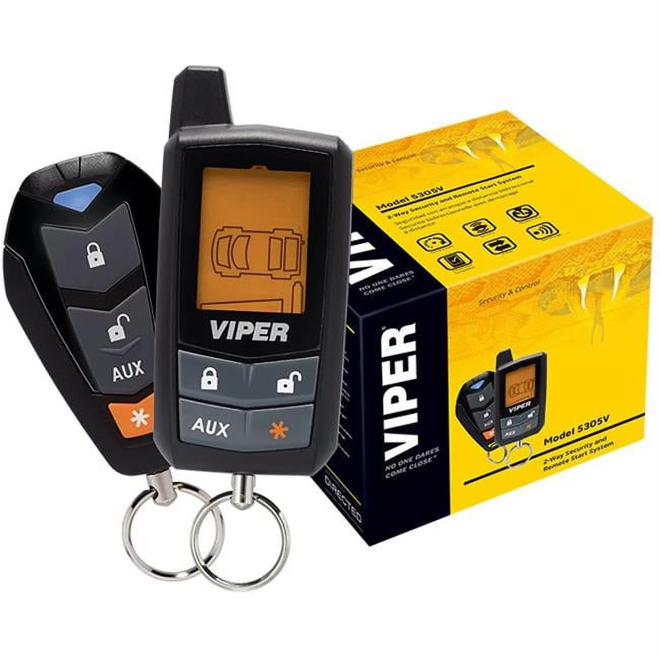 New Viper 5305V 2-Way Car Security and Remote Pack - Curated Treasures Market