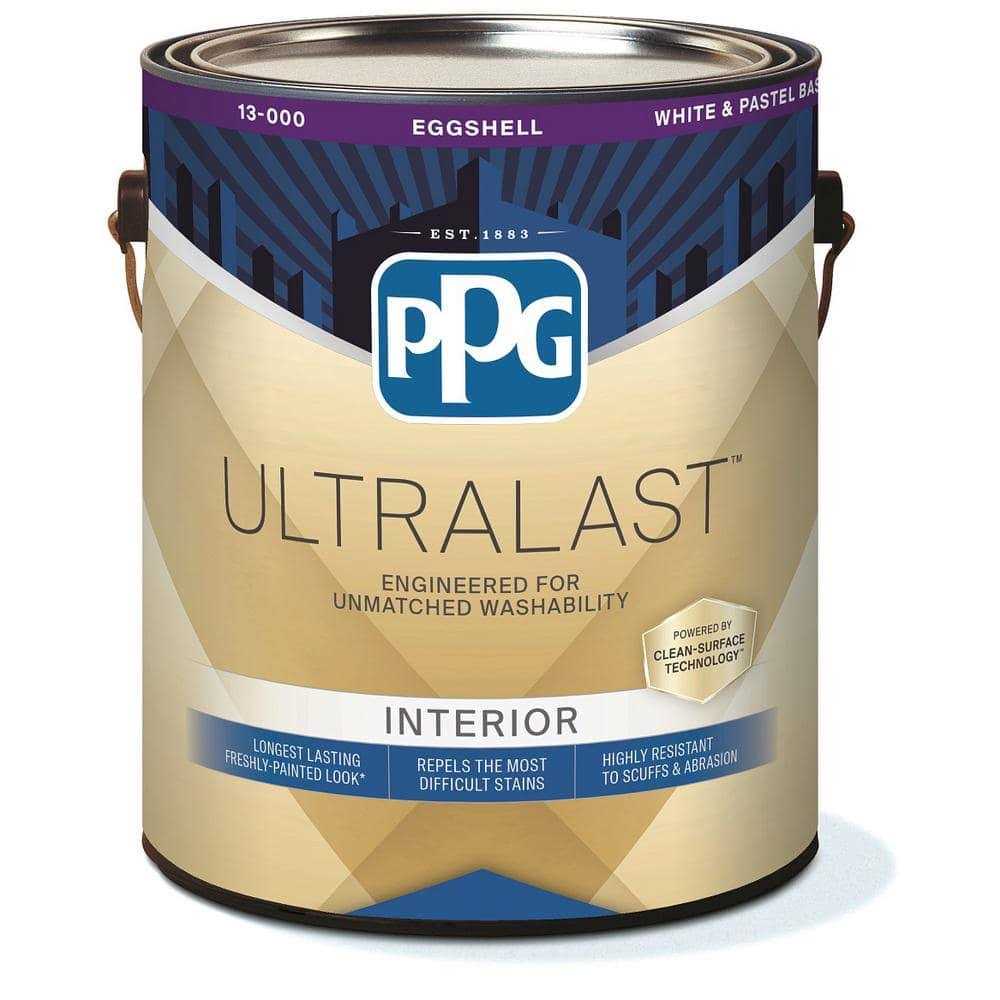 PPG UltraLast 1 gal. Base 1 Matte Interior Paint with Primer - Shop Hardware Tools Online Store
