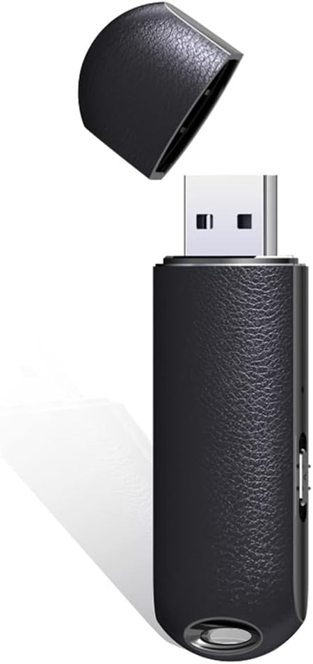 Magnetic Voice Recorder, Portable 16GB Voice Activated Recorder with Playback MP3, Recorder Device for Lecture, Meeting, Interview Pack of 2