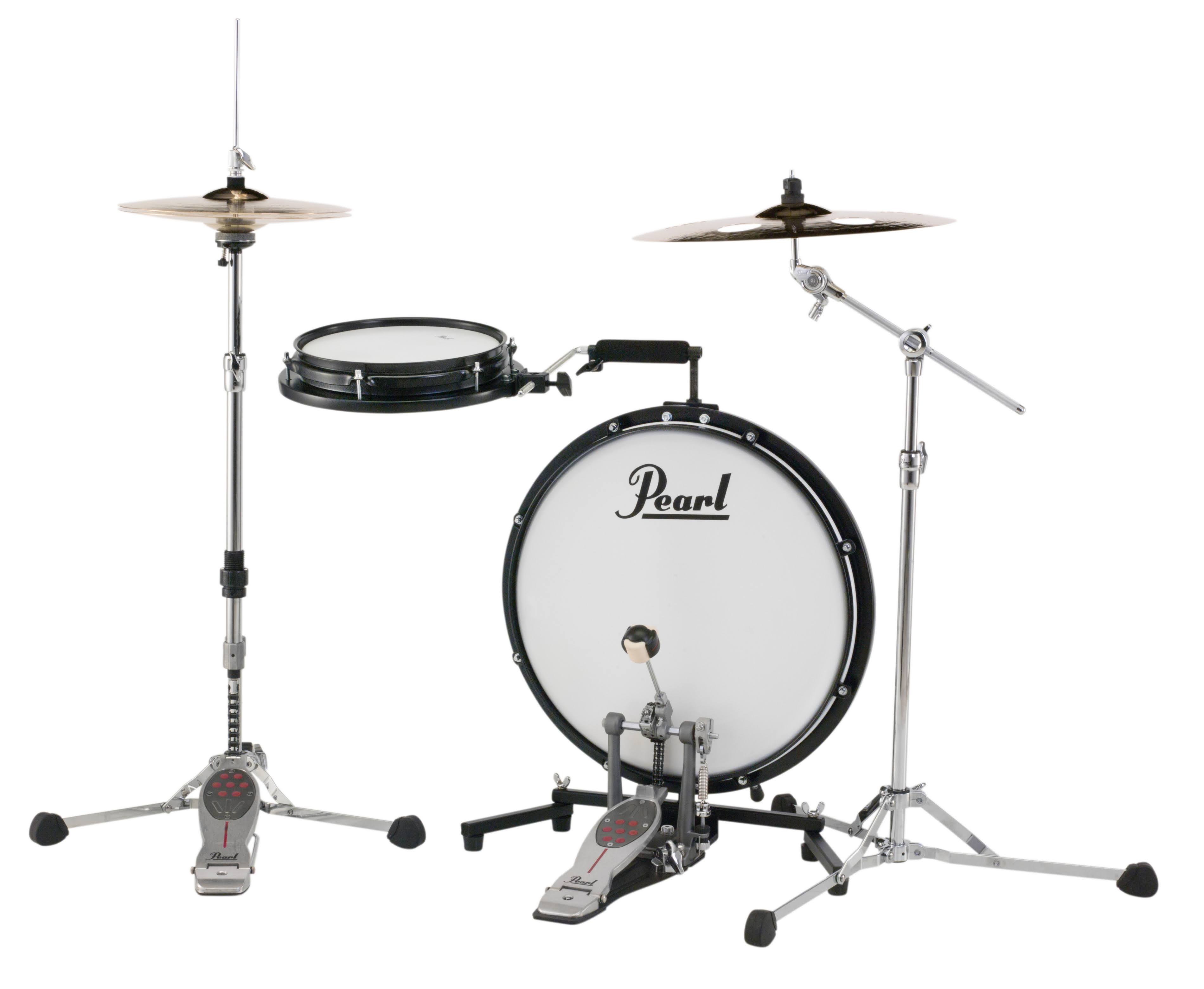 Pearl PCTK1810 Compact Traveler 2 Piece Drum Kit - Megean