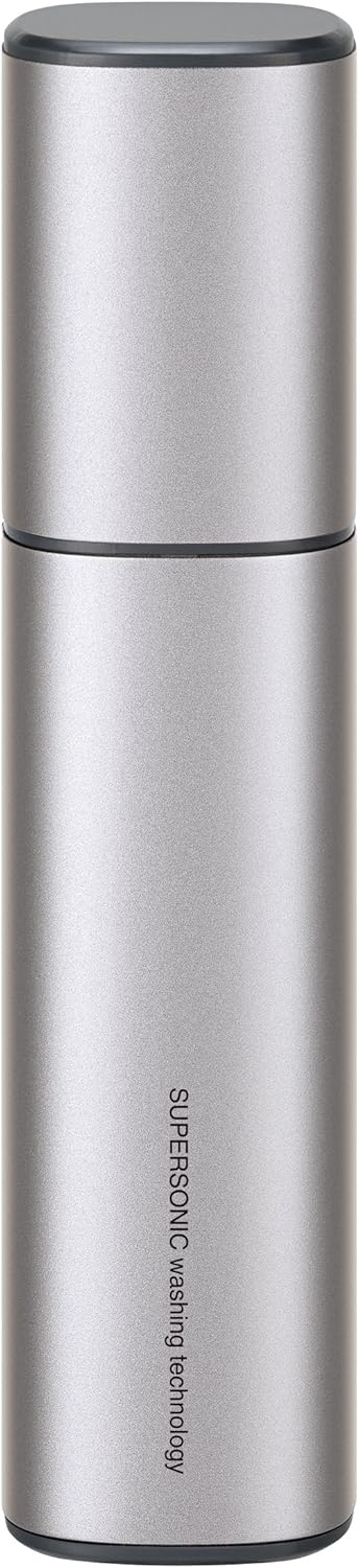 SHARP Handy washing machine Ultrasonic washer UW-A1-S (Silver)(Japan Import-No Warranty)
