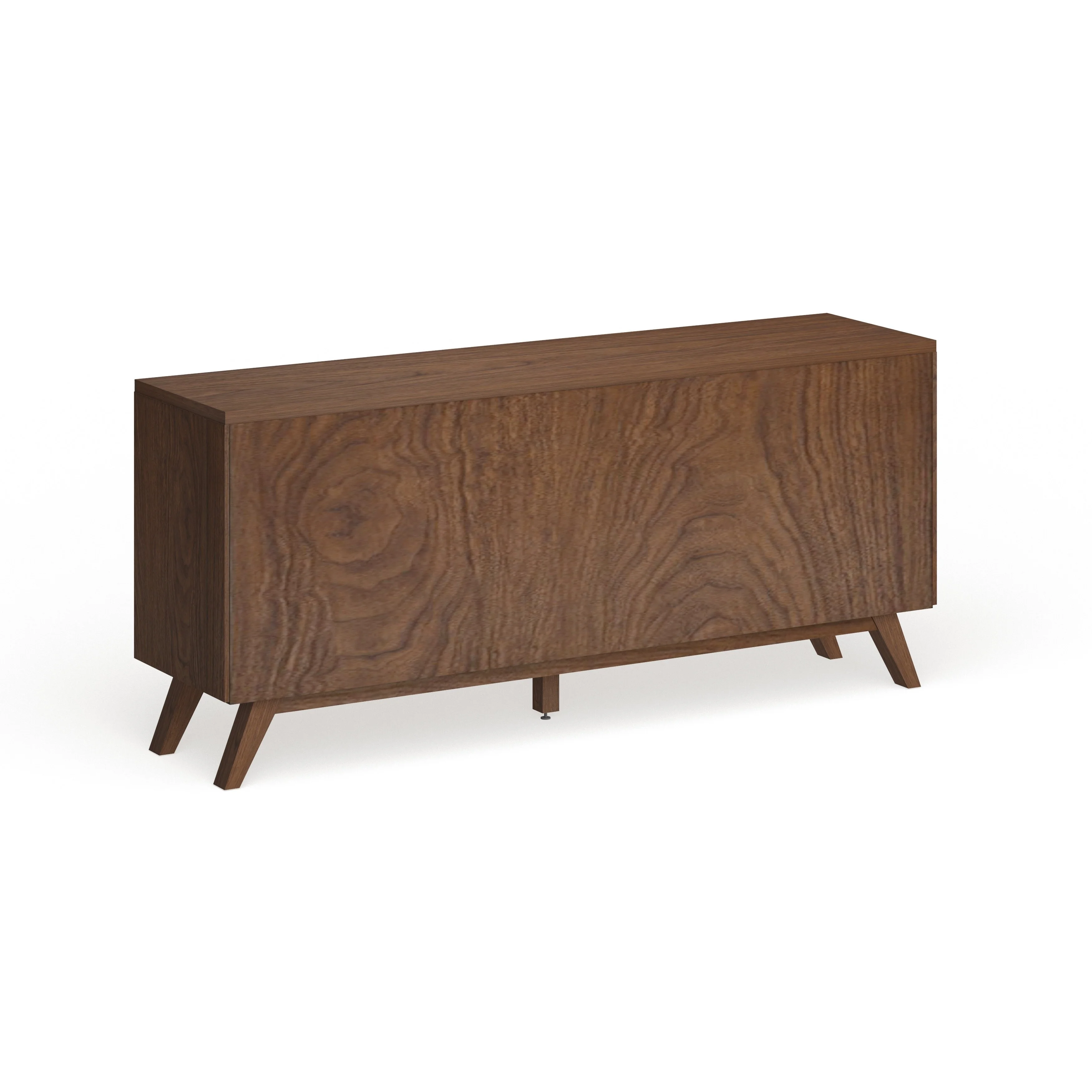 Baxton Studio Mid-Century White and Brown Dresser by