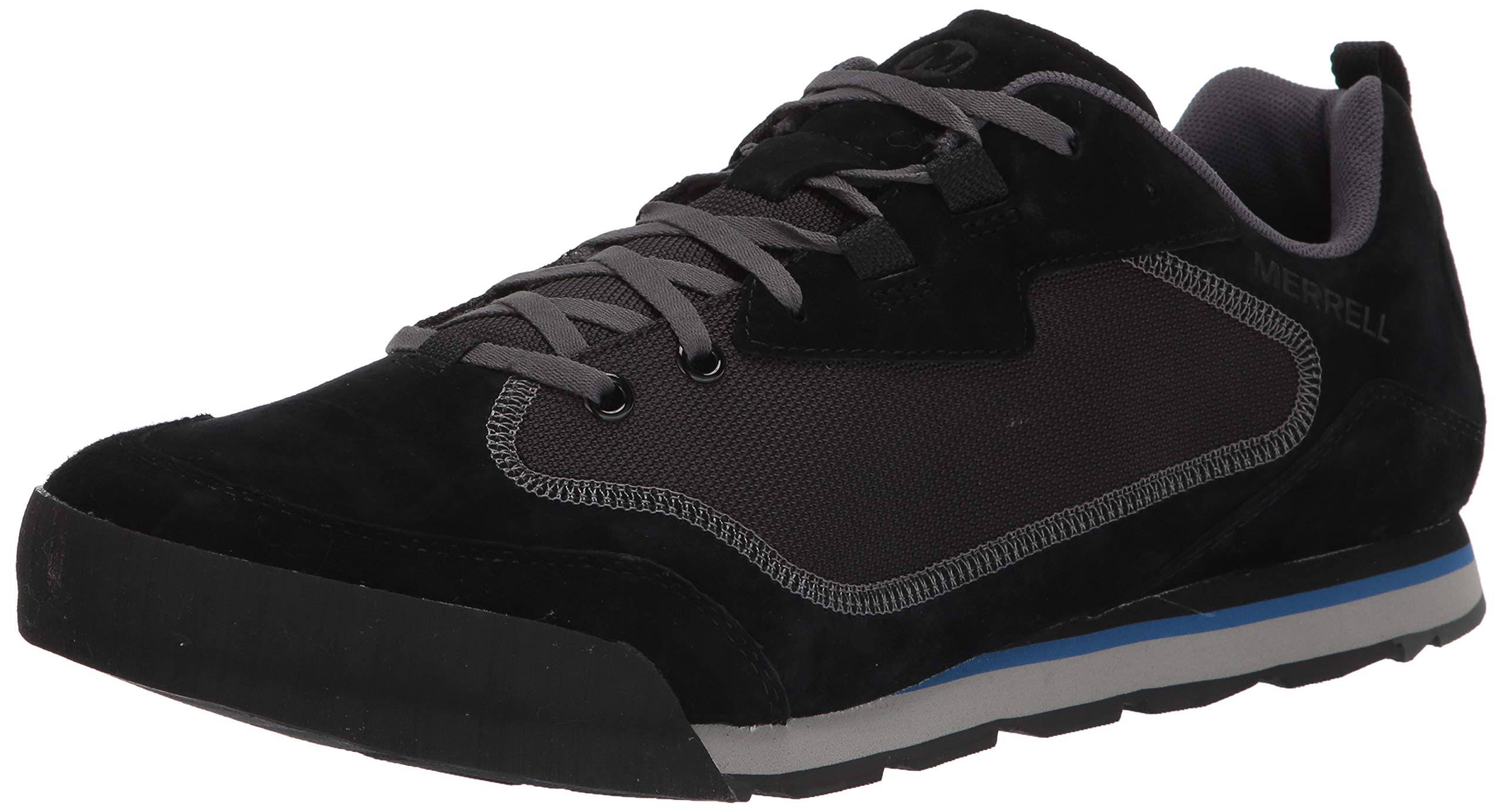 Merrell Men&s Burnt Rock Travel Suede J002117 - 12 / Black