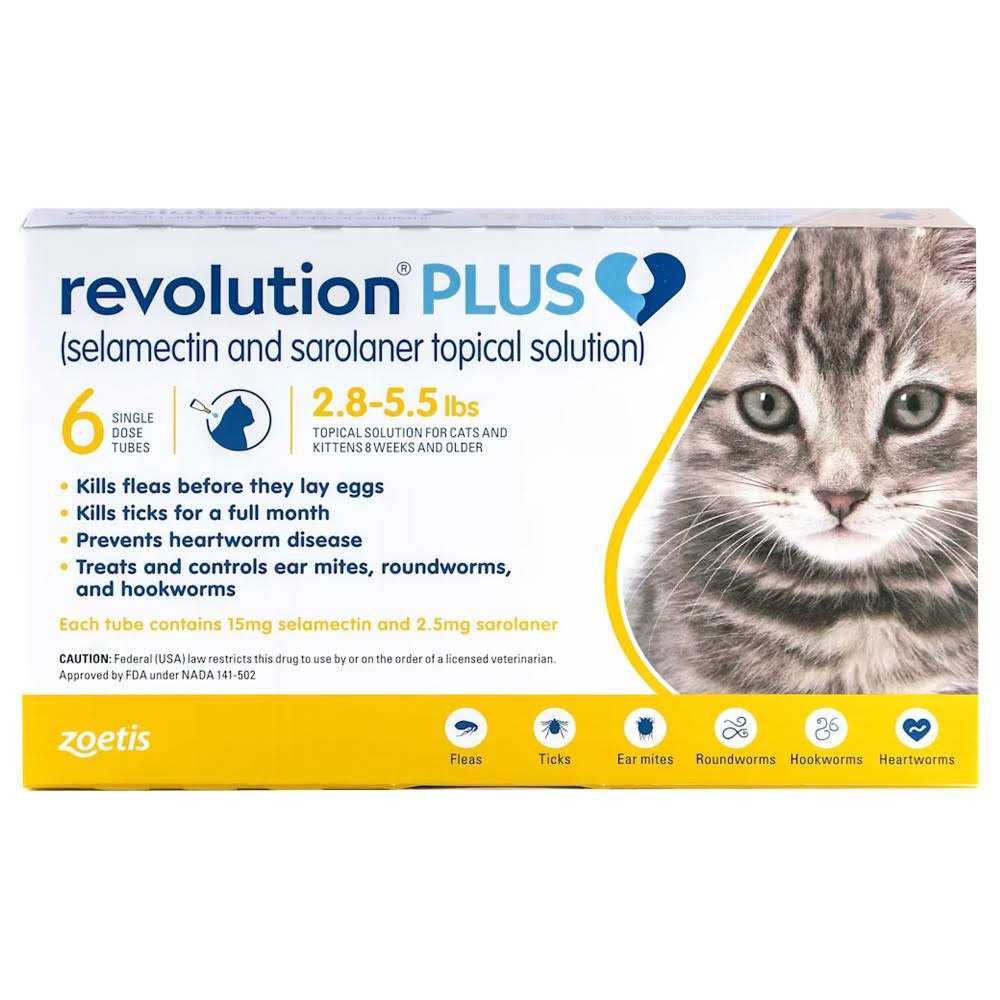 Revolution Plus Topical Solution for Cats - Pet Supplies online store