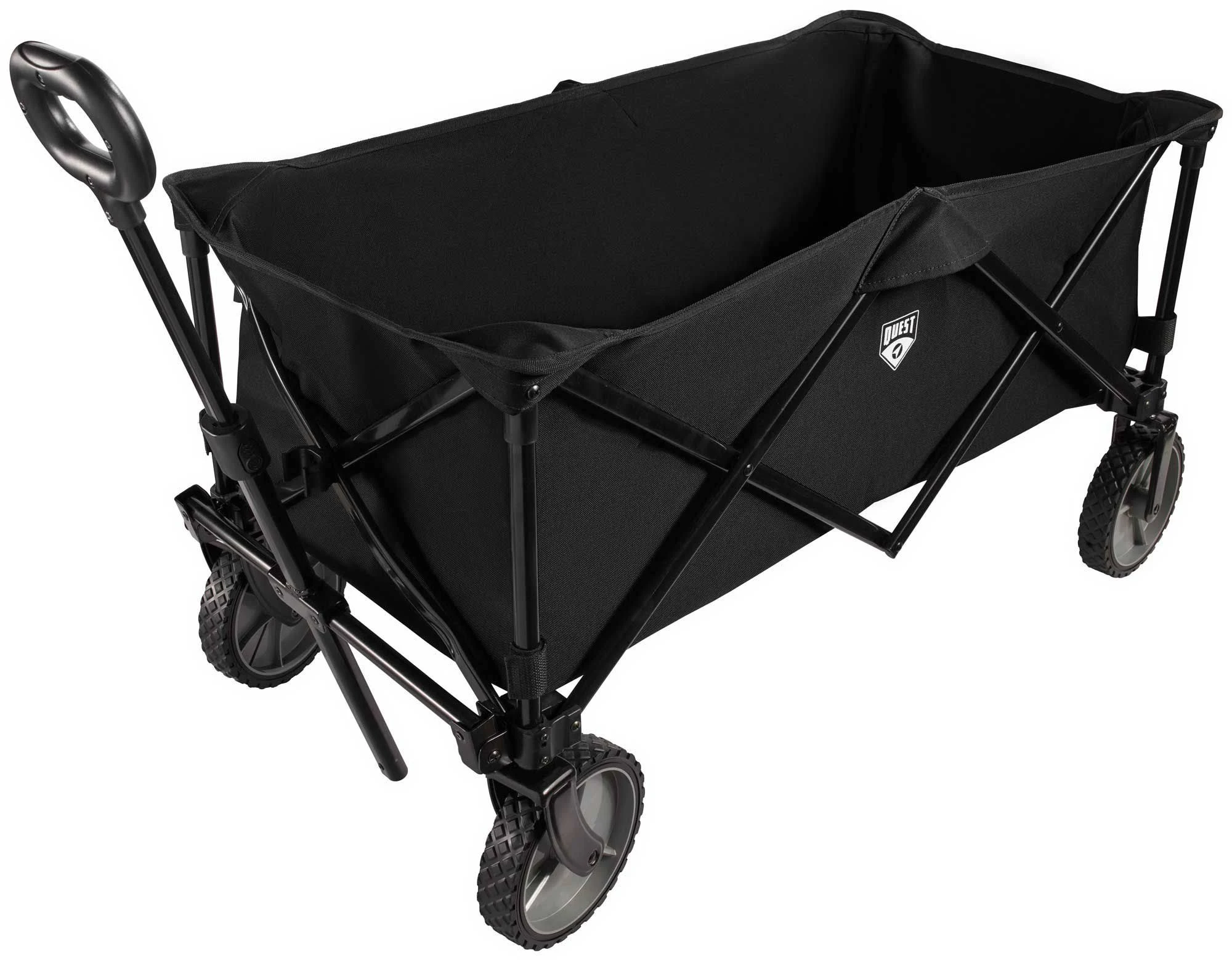 Quest Quad Fold Cart Black
