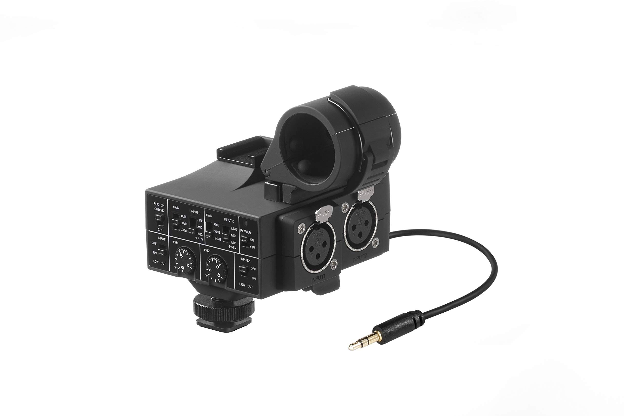 Saramonic Mix-Adapter 2-Channel XLR On-Camera Audio Adapter and Mixer