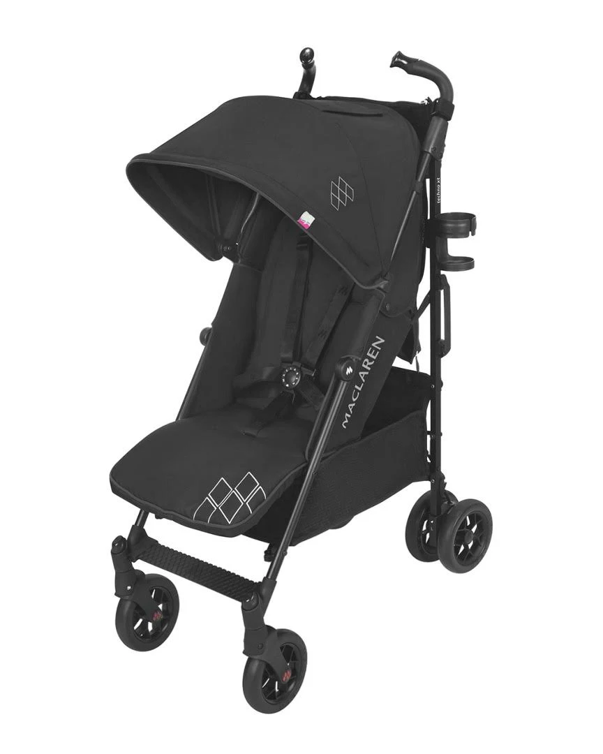 Maclaren 2018 Techno XT Style Set Stroller in Black/Black