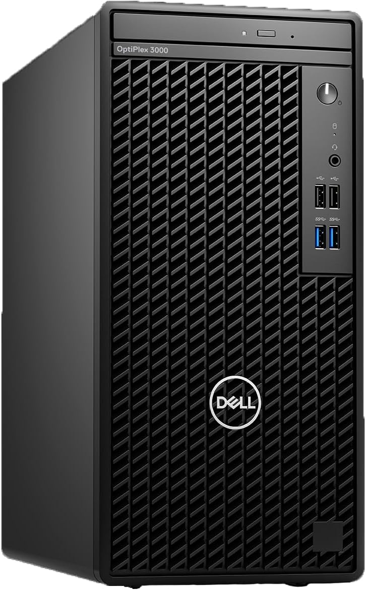 Dell Optiplex 3000 Tower Business Desktop Computer | 12th Gen Intel Core i5-12500 Processor | 16GB RAM | 256GB SSD + 1TB HDD | WiFi | DVD-RW | HDMI |