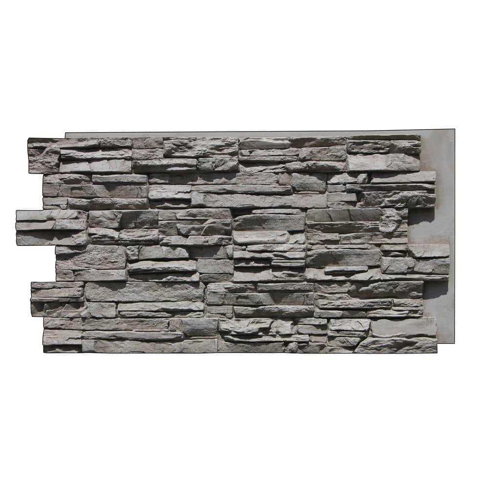 Tritan BP Lightning Ridge 48 in. x 24 in. Faux Stone Siding Panel Finished - Shop Hardware Tools Online Store