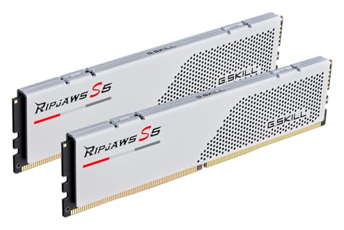 G.SKILL Ripjaws S5 Series (Intel XMP 3.0) DDR5 RAM 32GB (2x16GB) 6000MT/s CL36-44-44-96 1.35V Desktop Computer Memory UDIMM