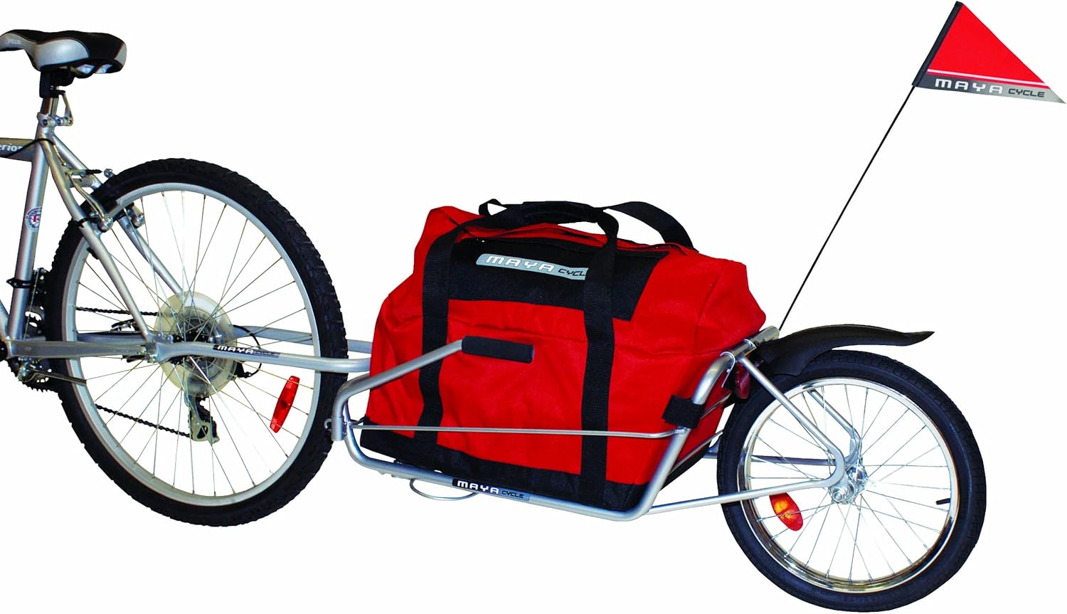 One Wheel Maya Cycle Bike Cargo Trailer