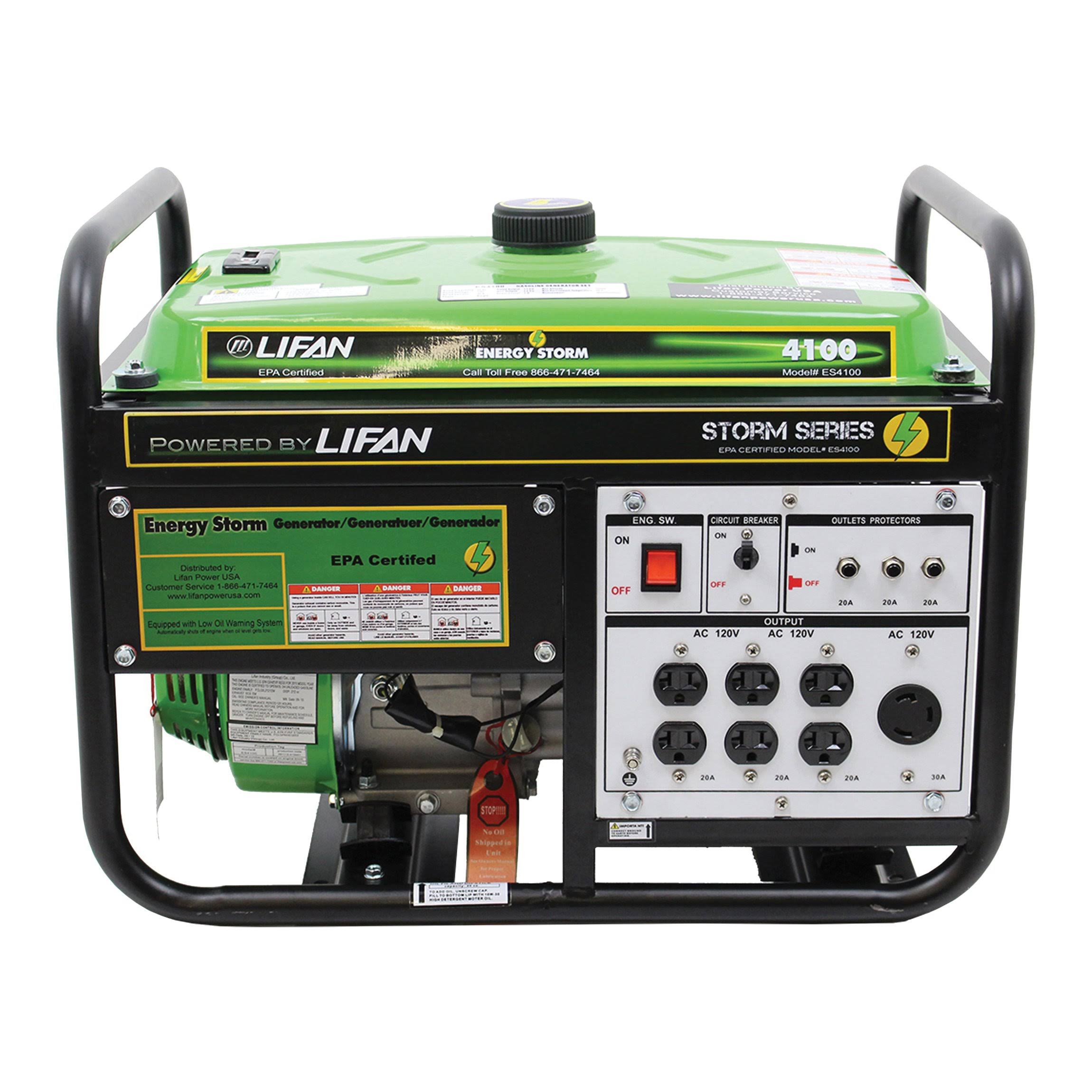 Lifan Energy Storm 4100-Watt Portable Generator - ES4100