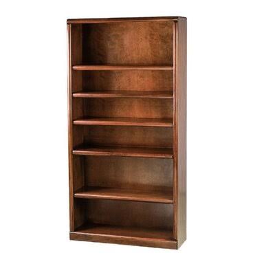Kerns 72x22 H x 36x22 W Solid Wood Standard Bookcase Loon Peak Color: Antique Alder