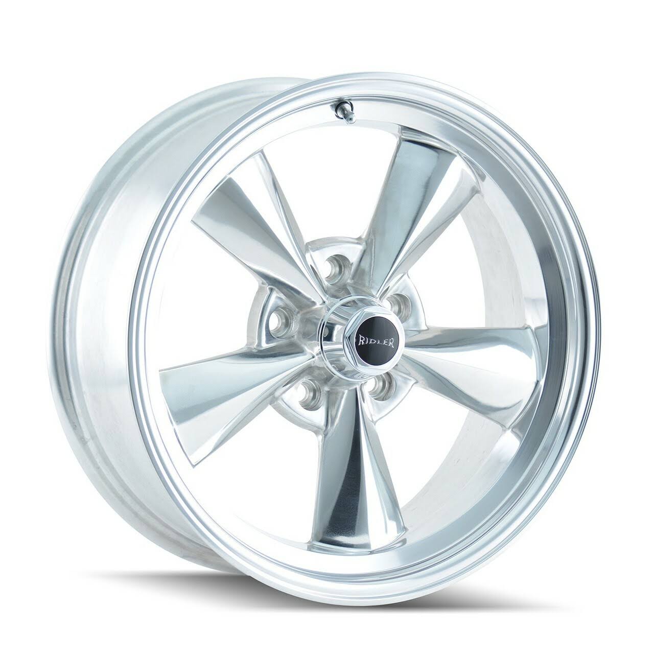 Ridler 675 Polished 17x7 5-120.65 0mm 83.82Mm