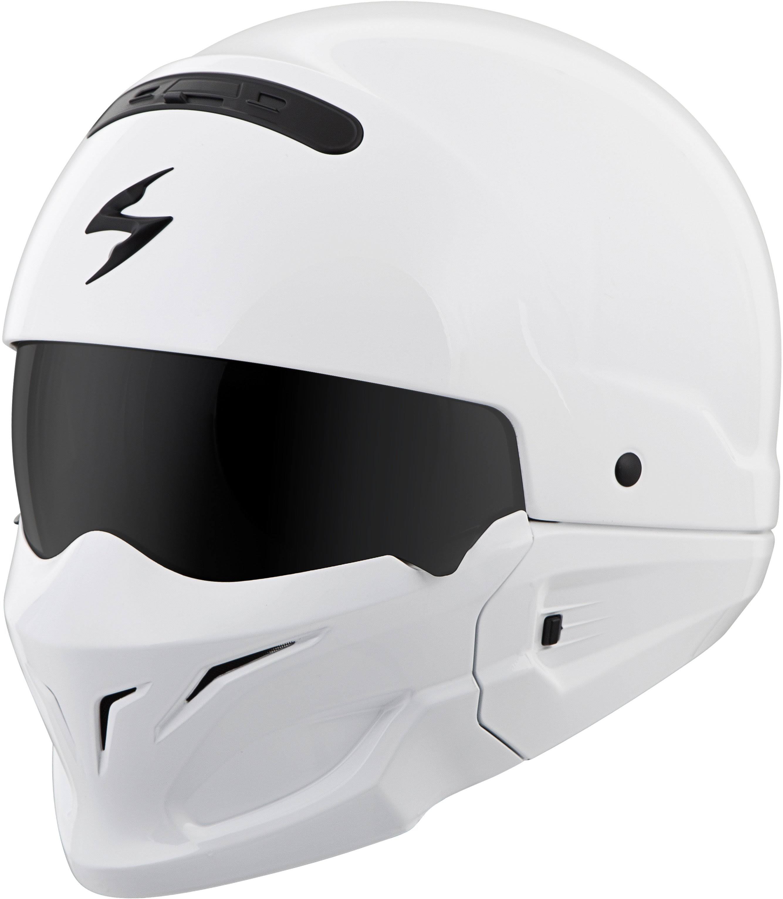 Scorpion Covert Helmet - Gloss White