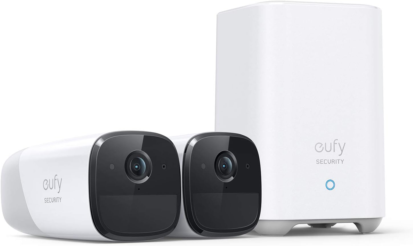 eufy Security, eufyCam 2 Pro Wireless Home Security Camera System, 365-Day Battery Life, HomeKit Compatibility, 2K Resolution, IP67 Weatherproof