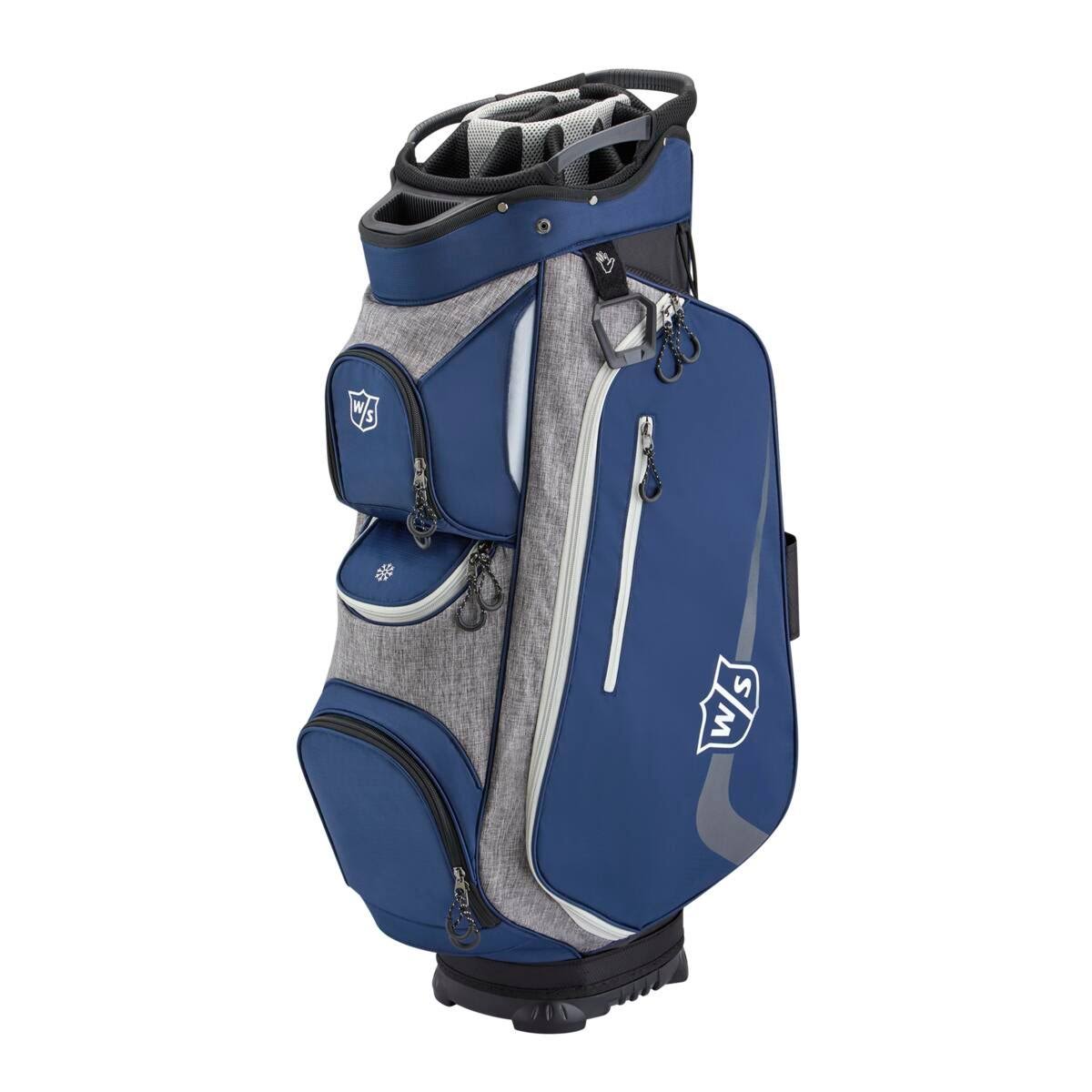 Wilson Xtra Cart Bag - Navy Grey