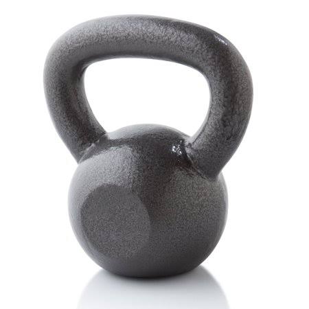 Weider 60 lb. Cast Iron Kettlebell with Durable Hammertone Finish, Sold Individually, Size: 60 lbs