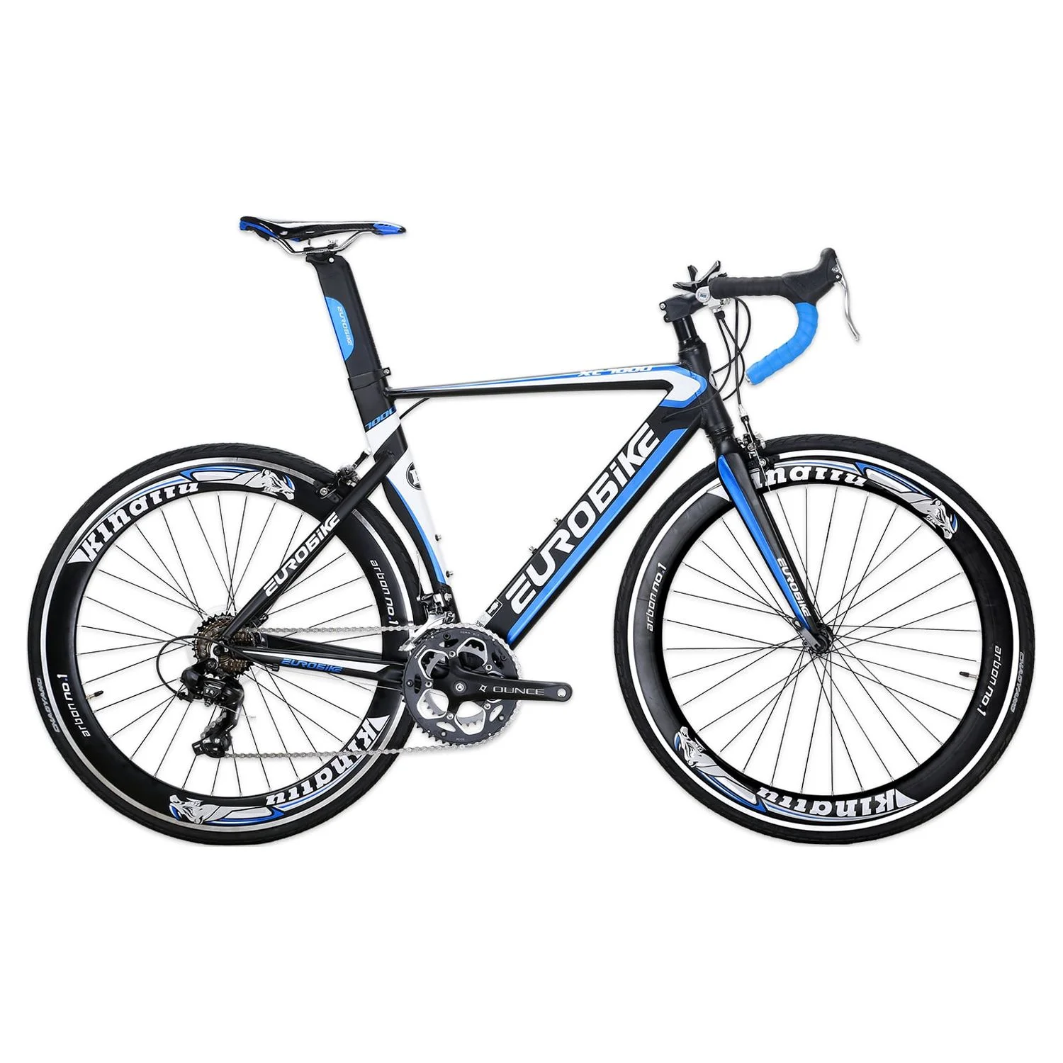 XC7000 Mens Road Bike 54cm Lightweight Aluminum Frame 14 Speed 700C Road Bicycle Commuter Bikes for Men and Women 3 Colors