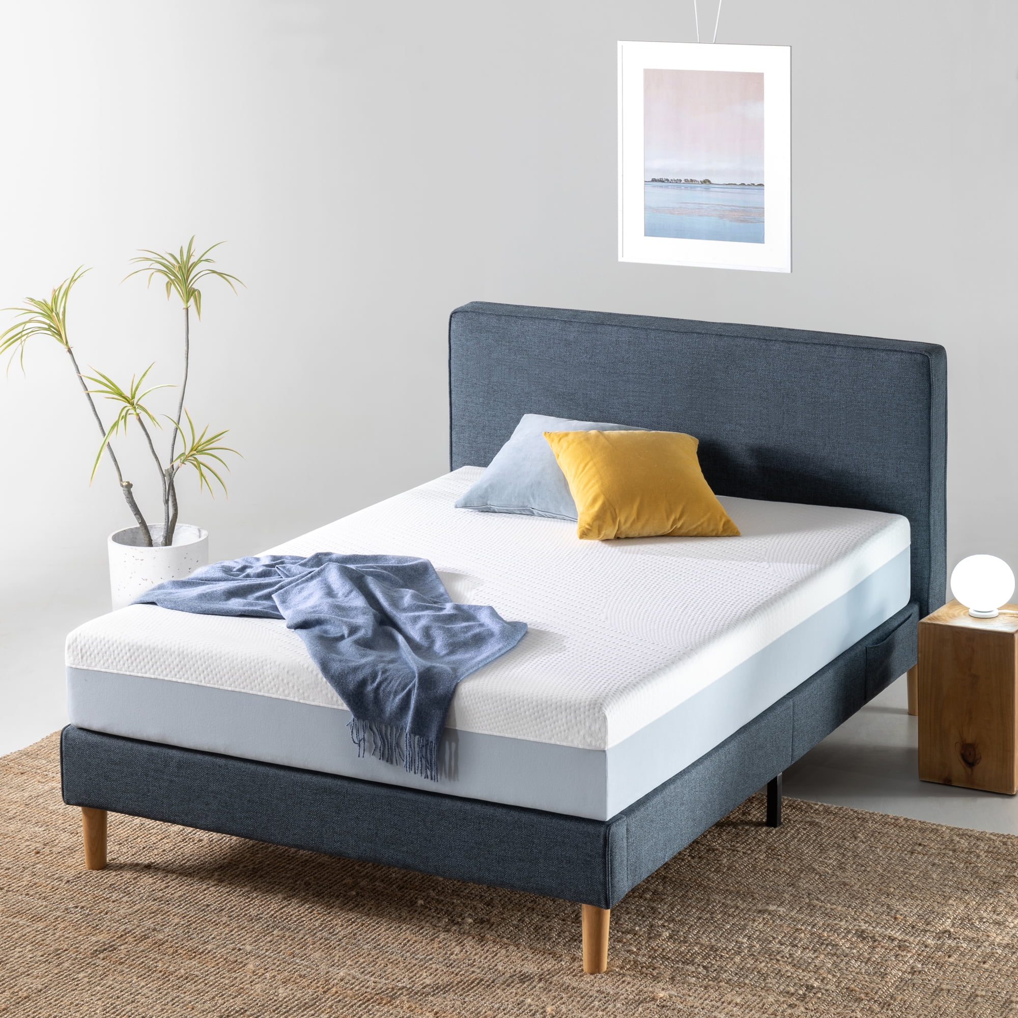 Spa Sensations by Zinus 10" Gel Essential Memory Foam Mattress, Queen
