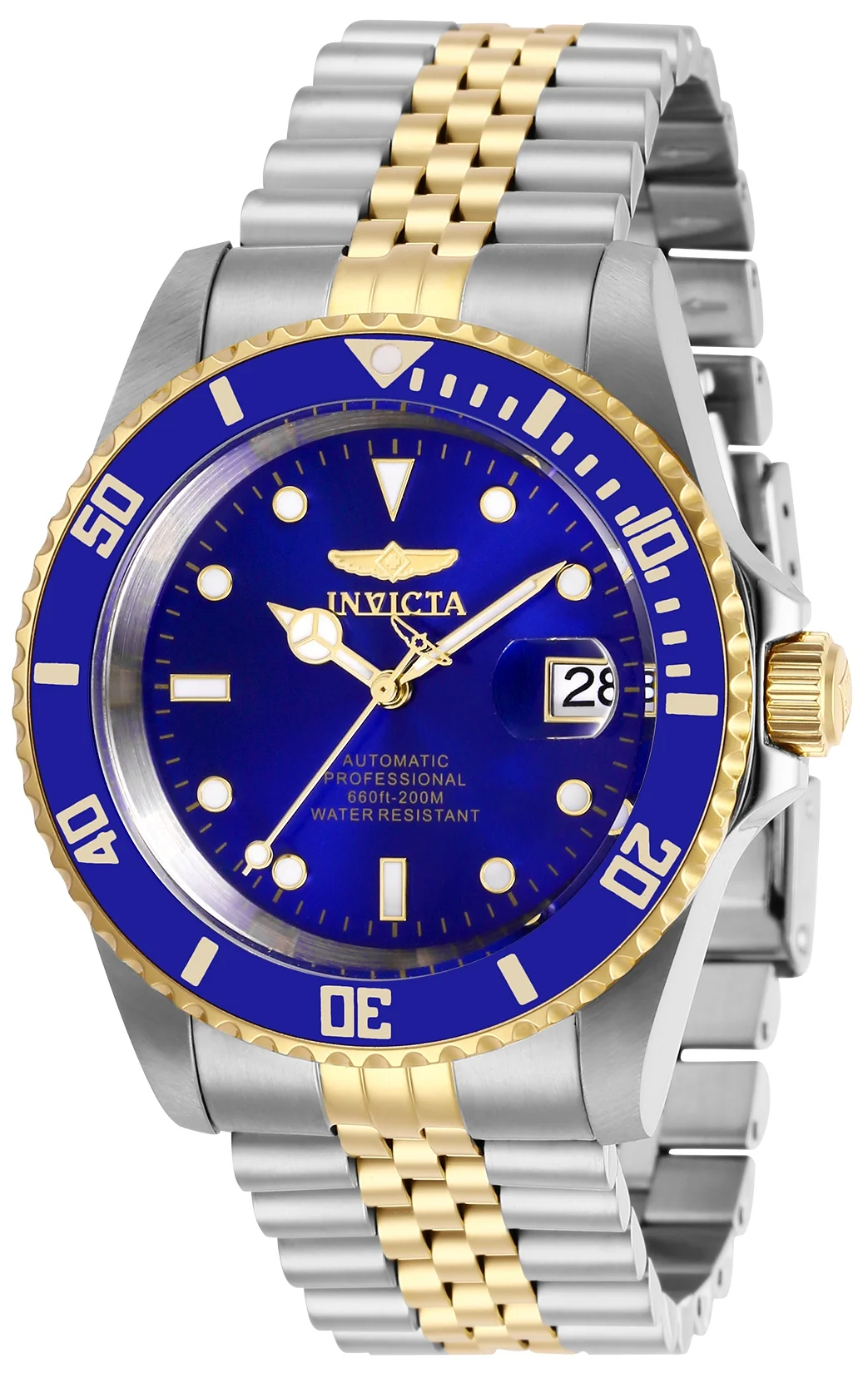 Invicta Pro Diver Men's Automatic Blue Dial Watch - 29182 - Curated Treasures Market