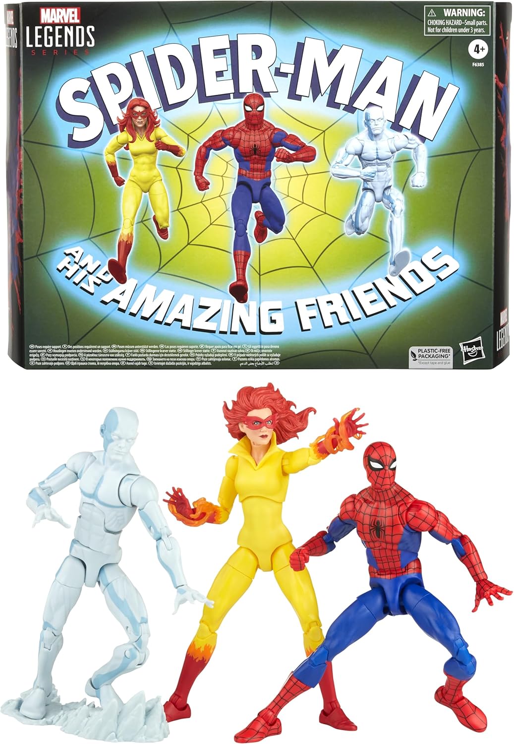 Marvel Legends Series Spider-Man and His Amazing Friends