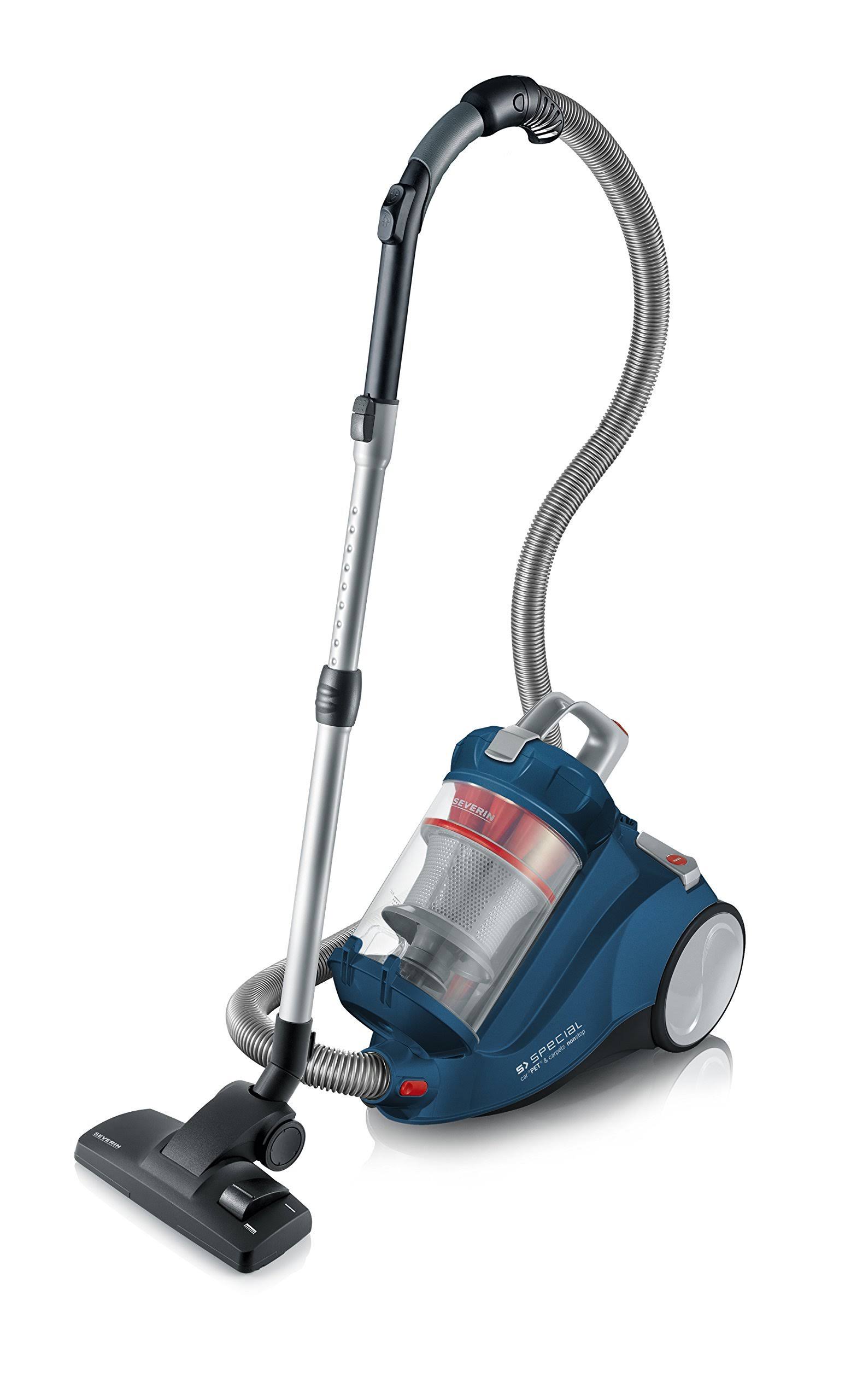 Severin Germany Special Bagless Canister Vacuum Cleaner (Ocean Blue)