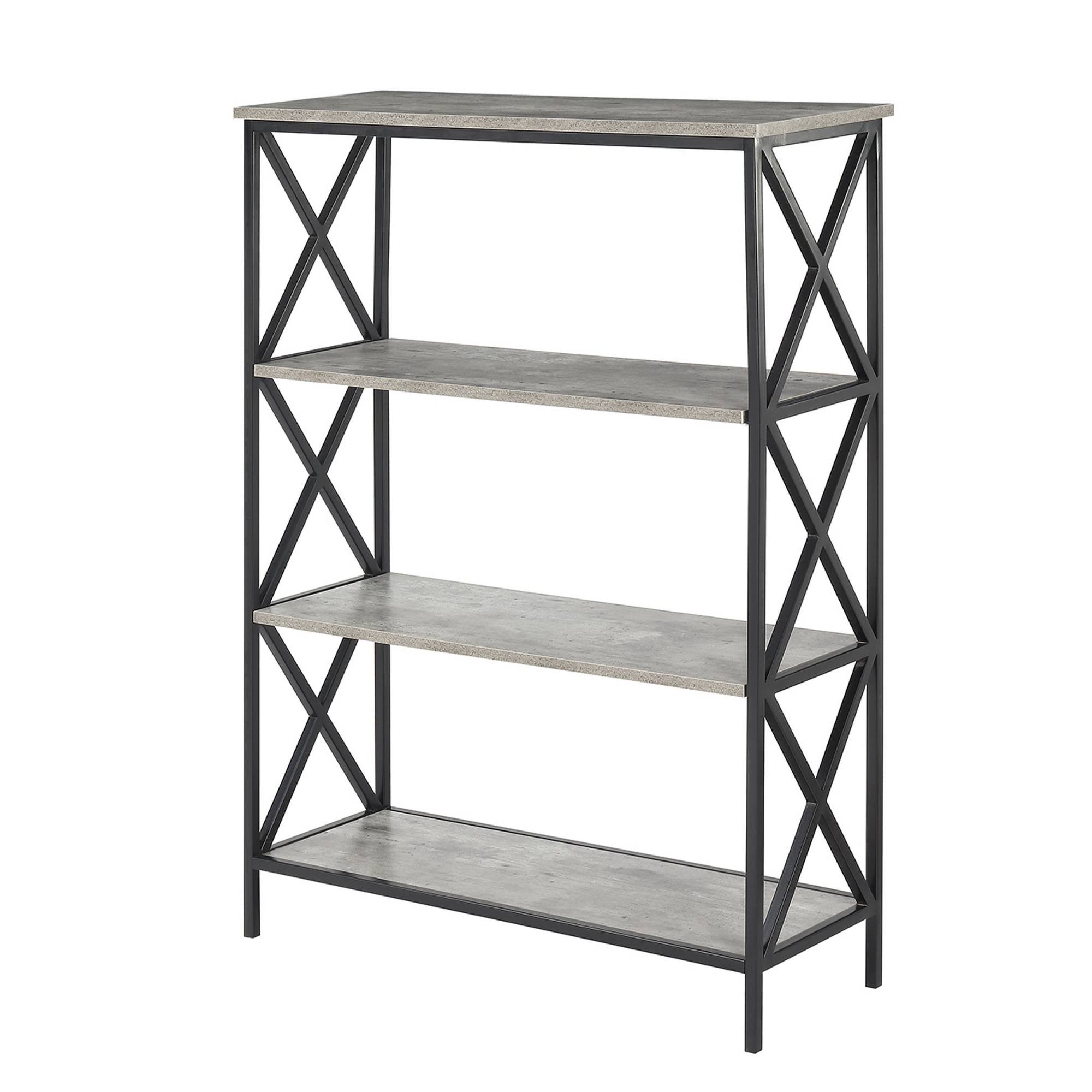 42x22 Tucson 4 Tier Bookcase Faux Birch - Breighton Home